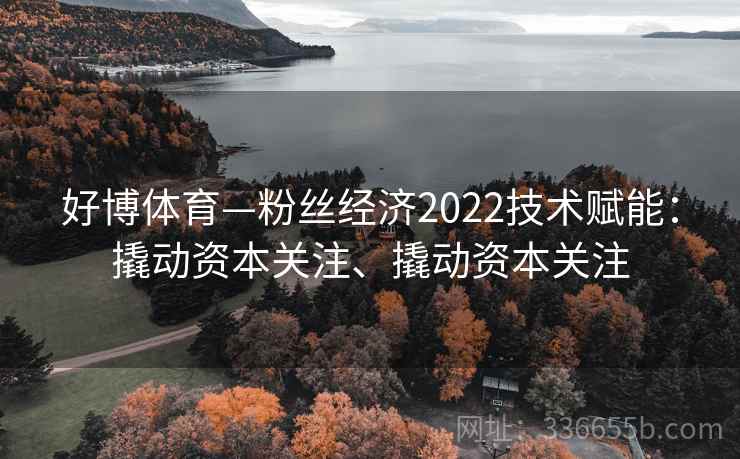好博体育—粉丝经济2022技术赋能:撬动资本关注、撬动资本关注 好博体育—粉丝经济2022技术赋能:撬动资本关注、撬动资本关注